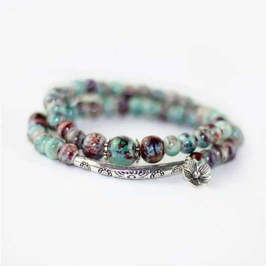 Miredo jewelry wholesale women's bracelets charms ceramic bracelete and bangles fashion accessory freeshipping #1259